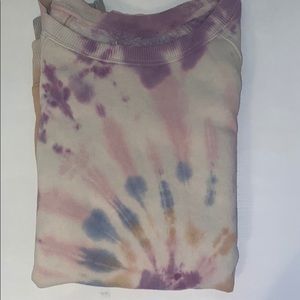 american eagle oversized tie dye crewneck nwot